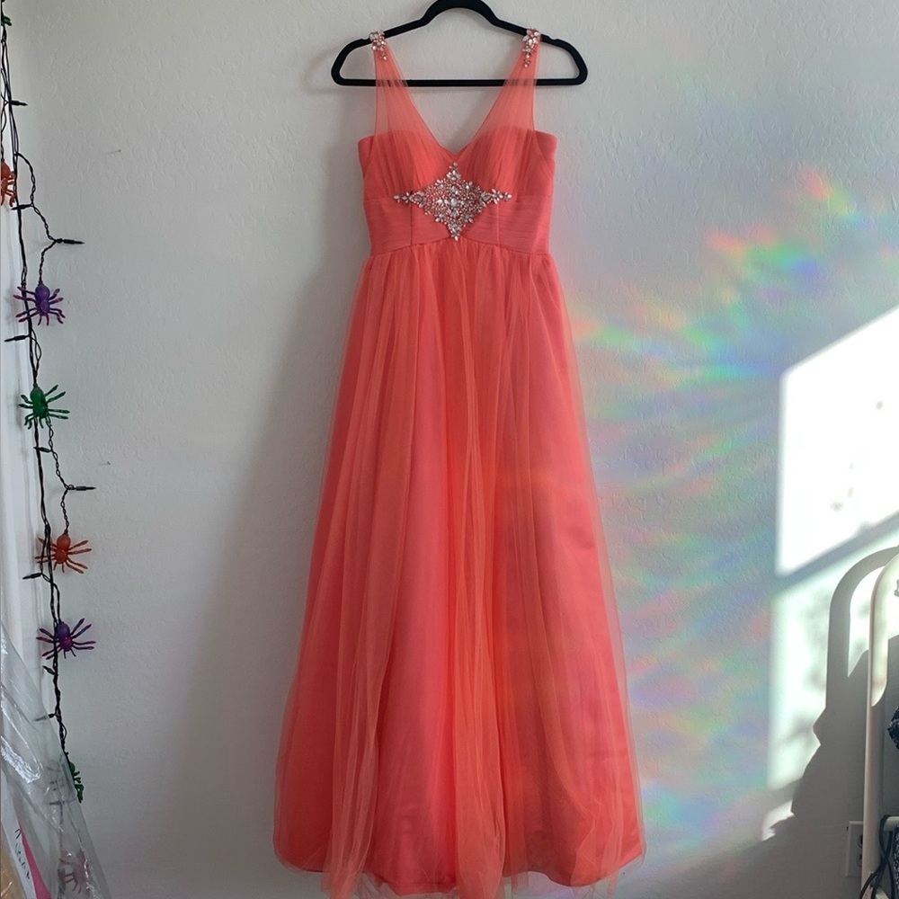 Camille La Vie Pink Ballgown